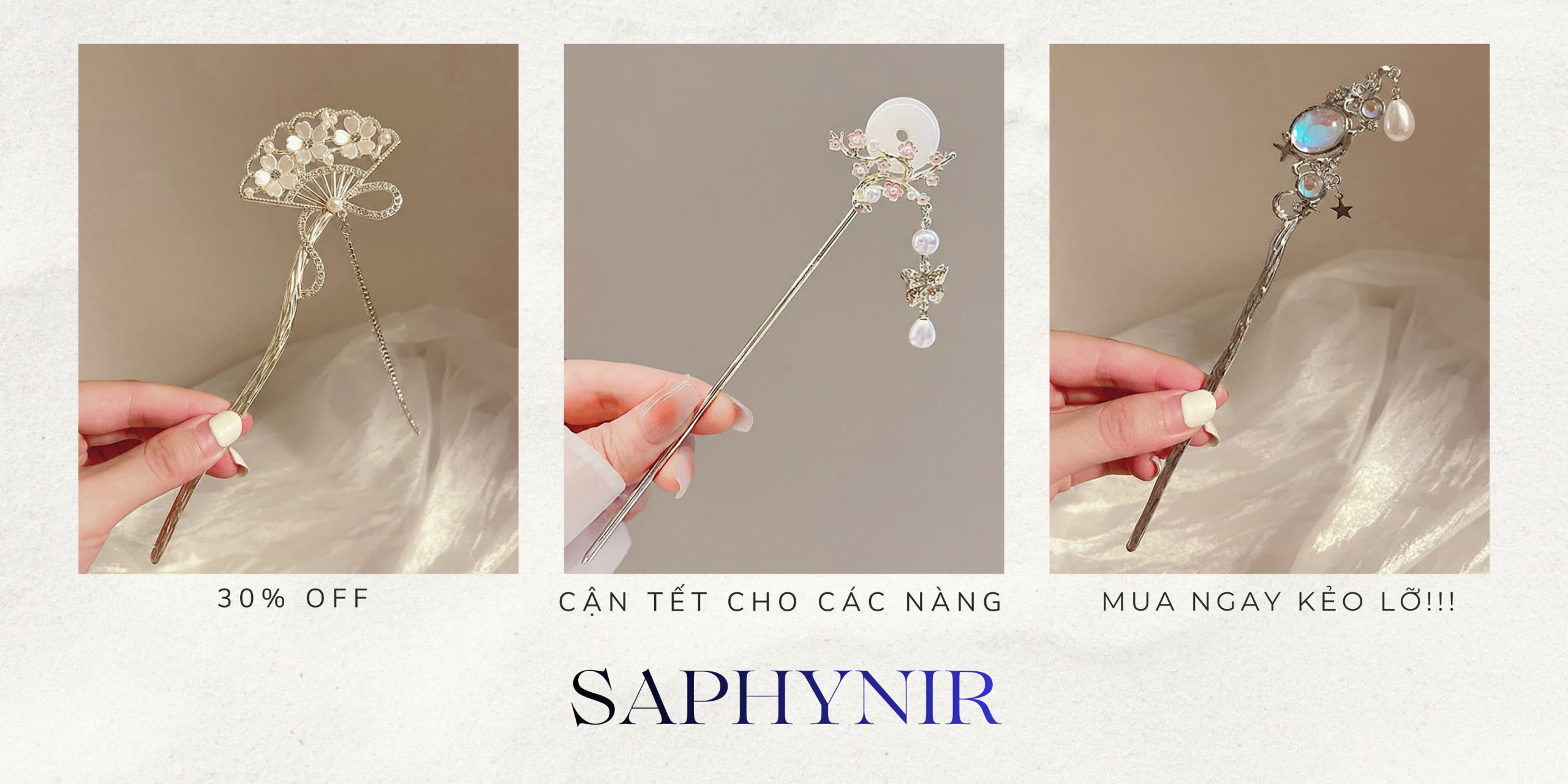 banner của shop saphynir